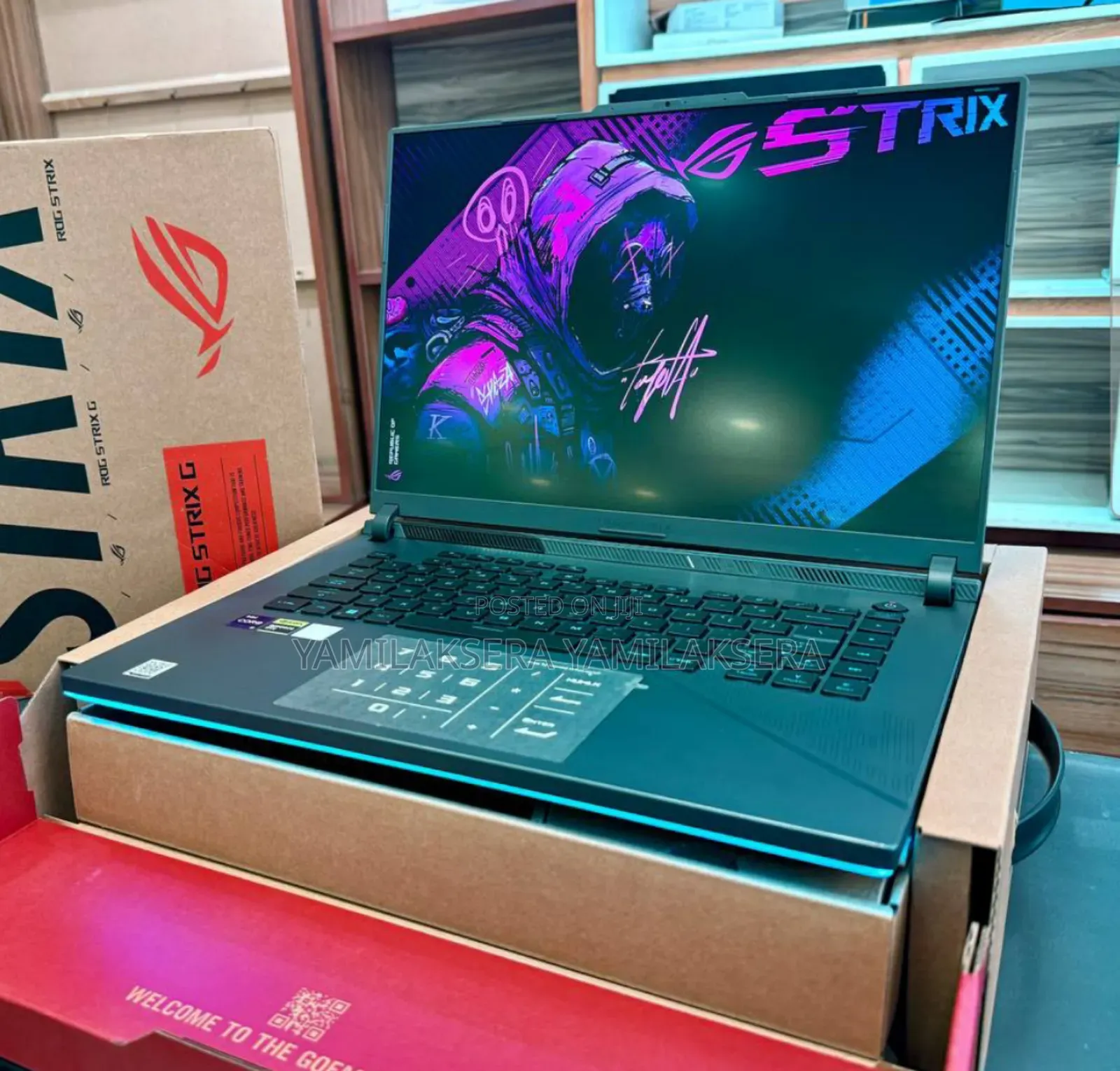 New Laptop Asus ROG Strix G16 G614 16GB Intel Core i9 SSD 1T