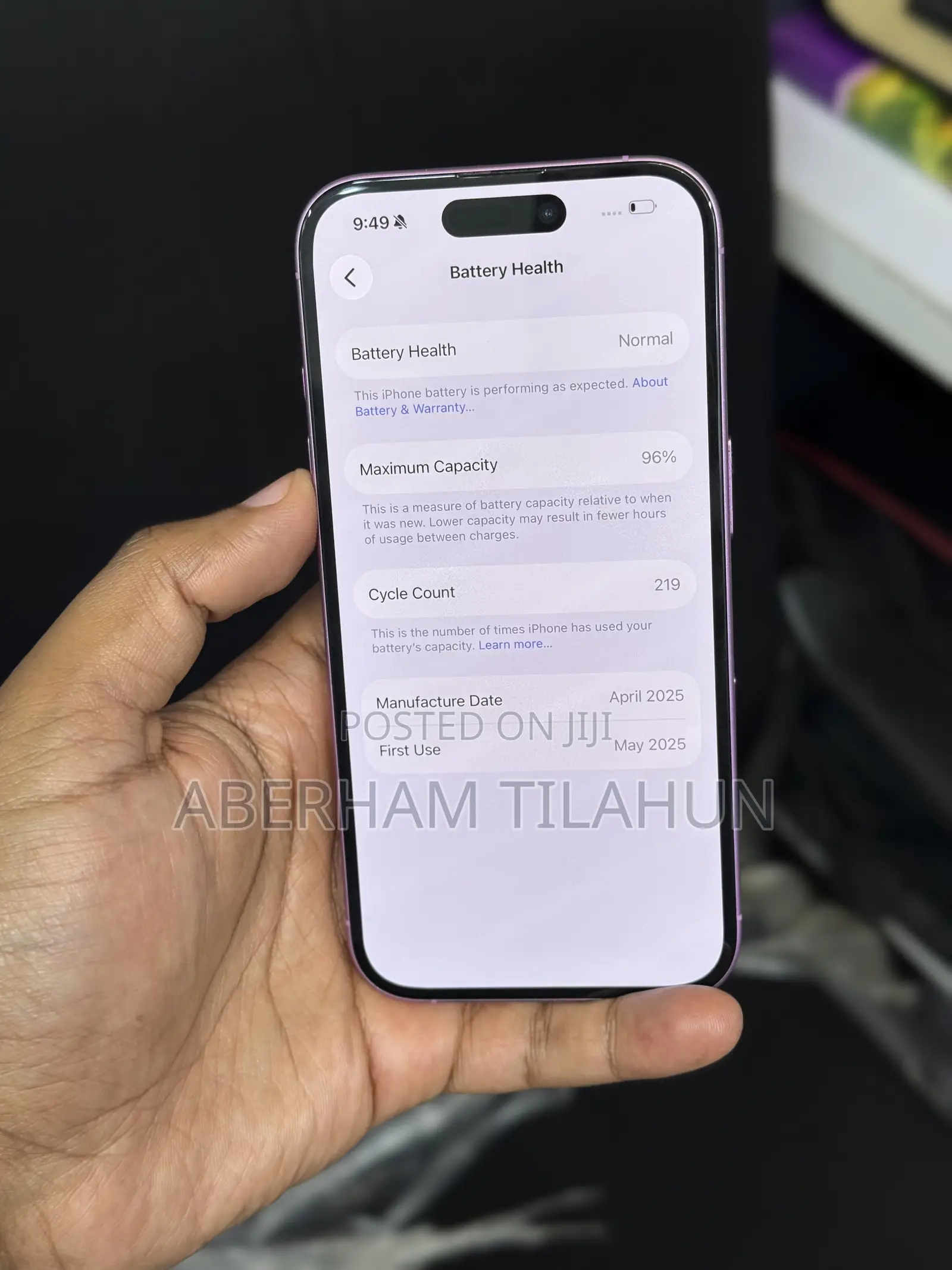 Apple iPhone 16 256 GB Pink