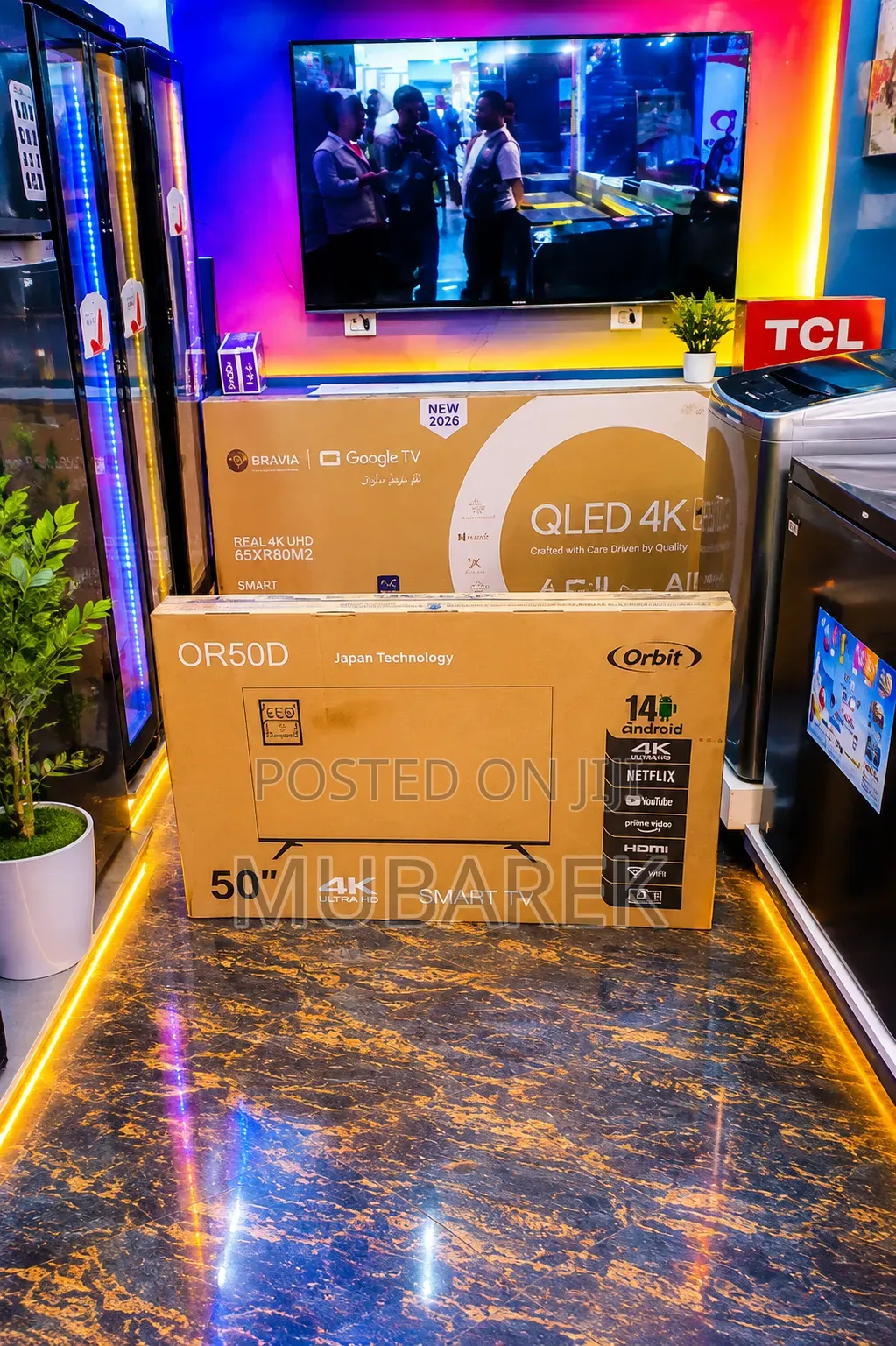 Orbit 50inche TV
