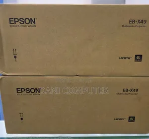 Brand New Epson Projector 
Model : EB-X49 
Technology: 3LCD, RGB Li
