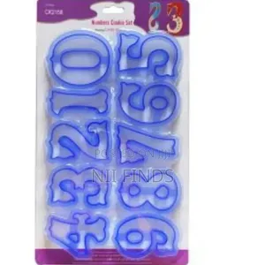 Extra Large Size Number Cutters
