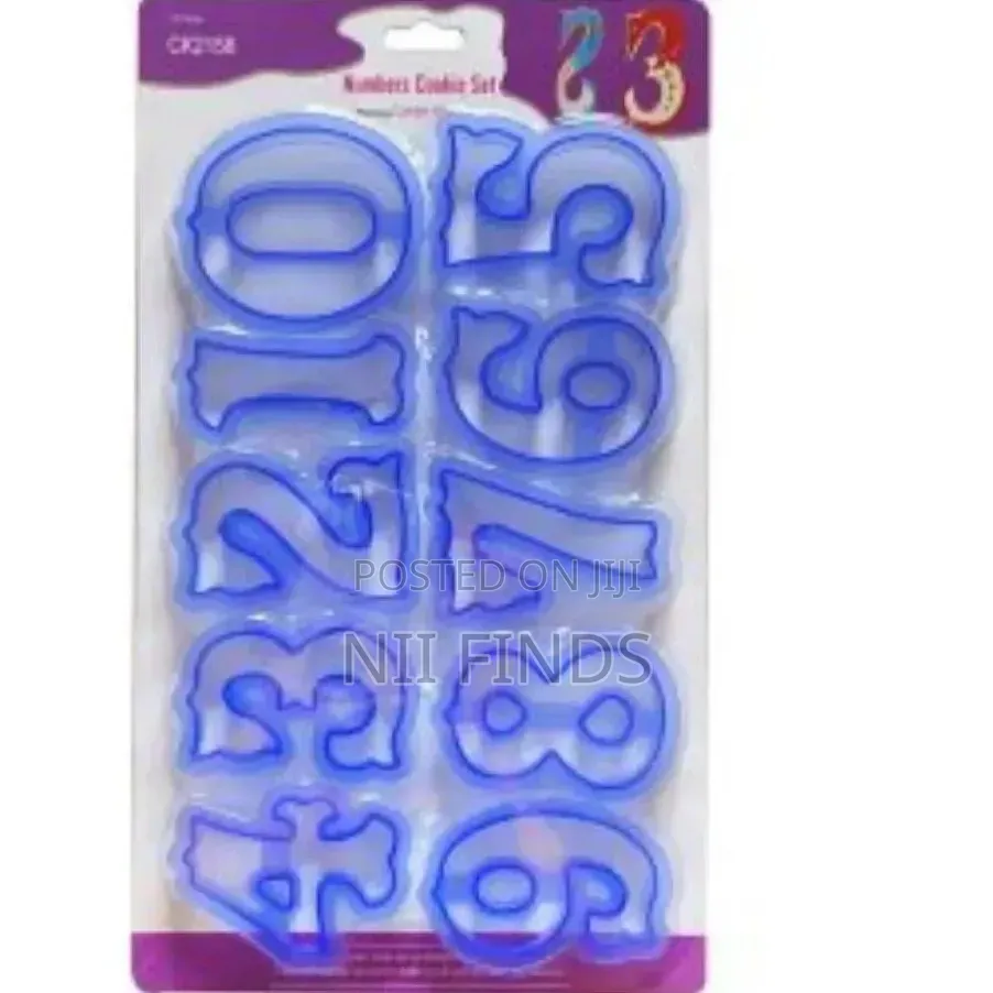 Extra Large Size Number Cutters