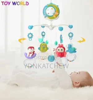 ባለ ሪሞት Baby Bed Bell የልጆች አልጋ መጫዎቻ