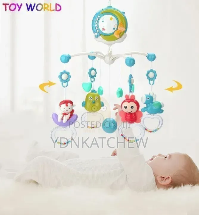 ባለ ሪሞት Baby Bed Bell የልጆች አልጋ መጫዎቻ