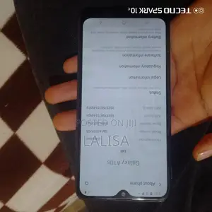 Samsung A10 32 GB Black