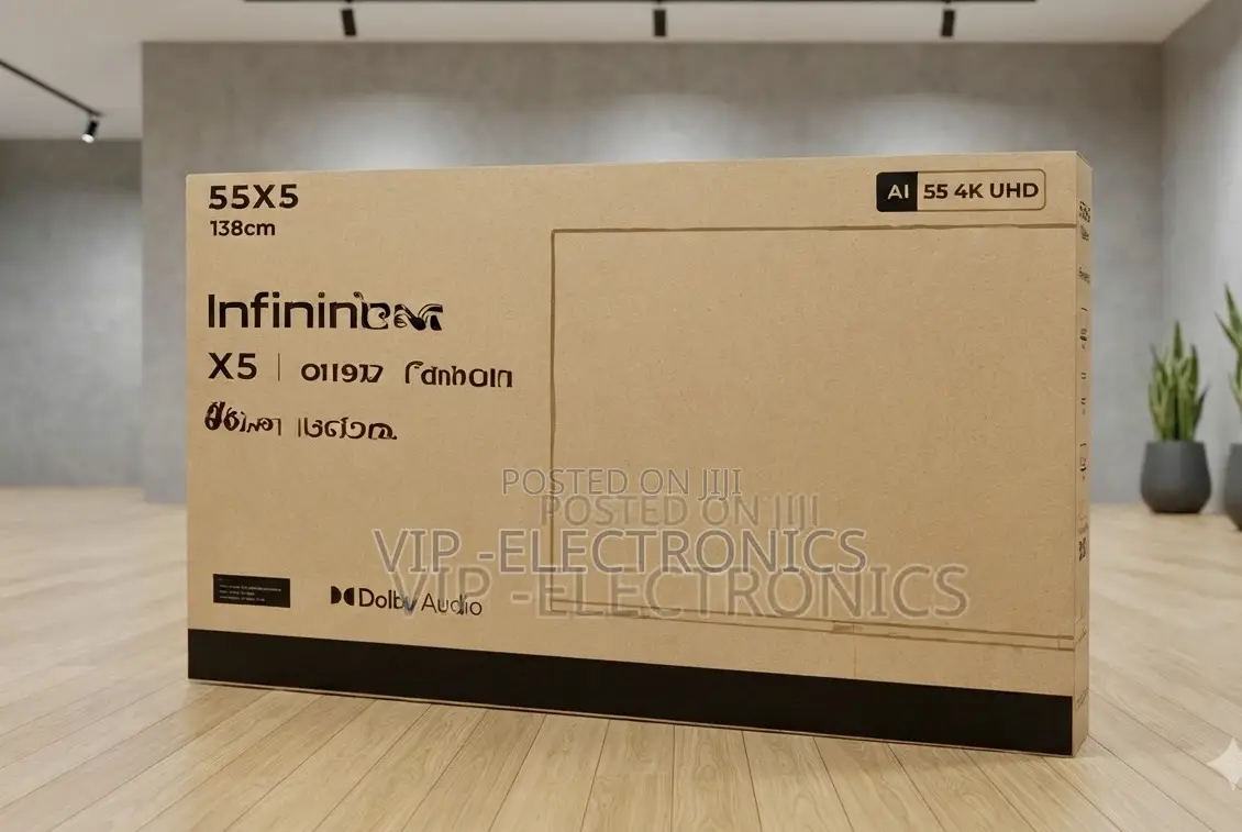 Infinix 55 Inch TV UHD AI Smart TV With Dolby Audio