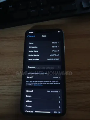 Apple iPhone X 256 GB White