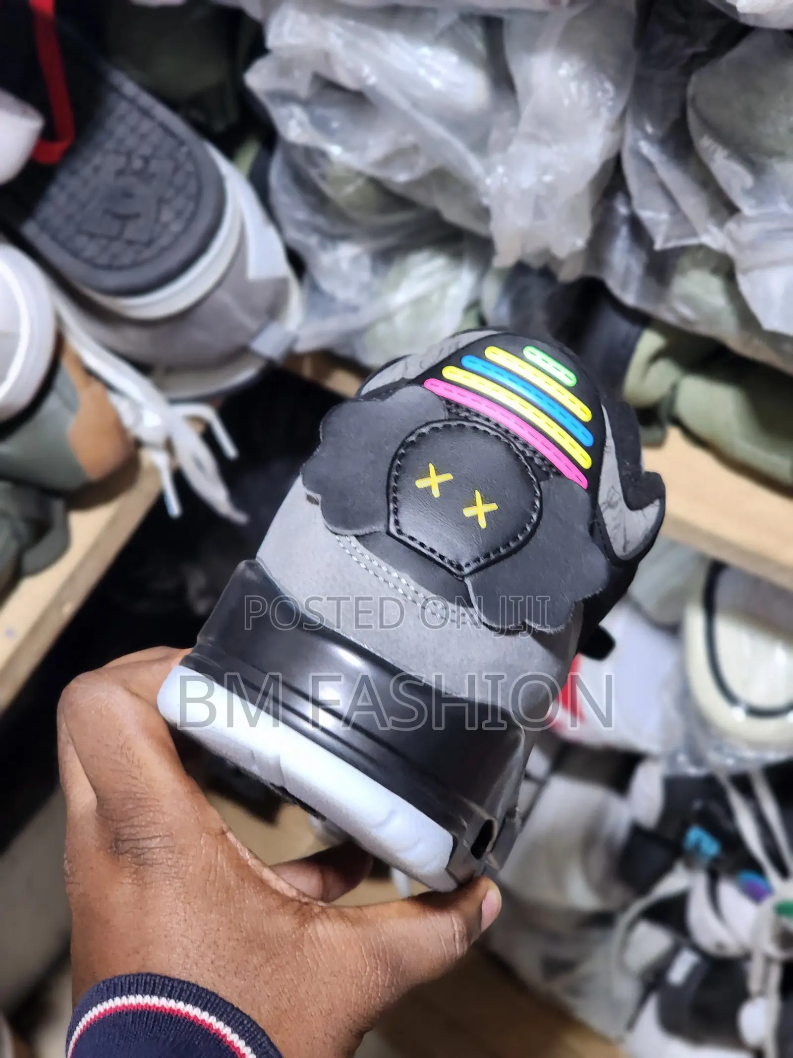 J3 Custom Black Cement Jordan 3