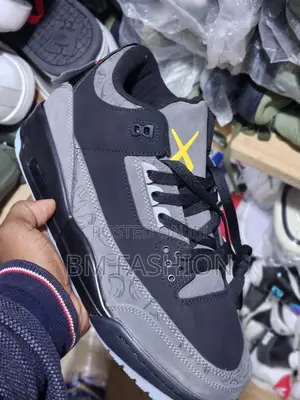 J3 Custom Black Cement Jordan 3