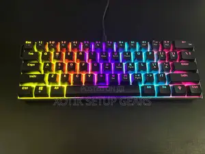 AJAZZ NK61 60% Mechanical Keyboard-Hot Swappable Wired Gaming Keyboard