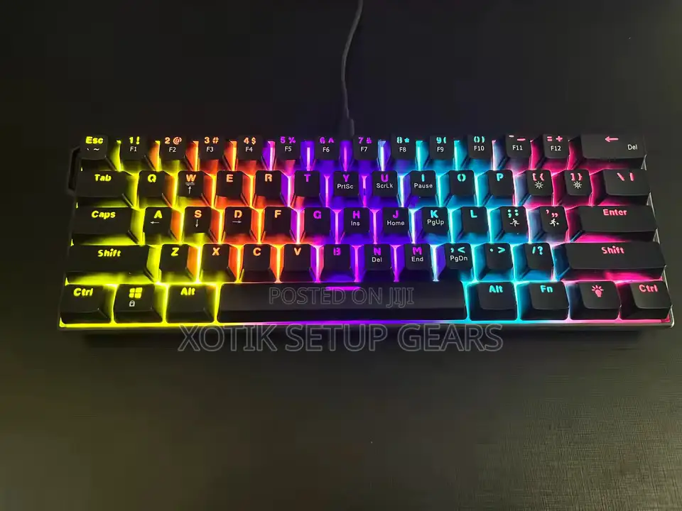 AJAZZ NK61 60% Mechanical Keyboard-Hot Swappable Wired Gaming Keyboard