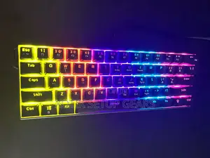 AJAZZ NK61 60% Mechanical Keyboard-Hot Swappable Wired Gaming Keyboard
