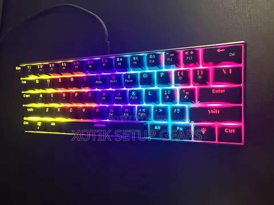 AJAZZ NK61 60% Mechanical Keyboard-Hot Swappable Wired Gaming Keyboard