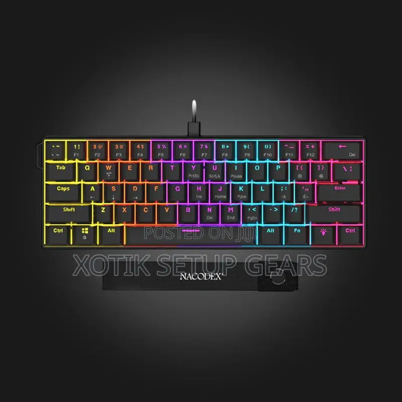 AJAZZ NK61 60% Mechanical Keyboard-Hot Swappable Wired Gaming Keyboard