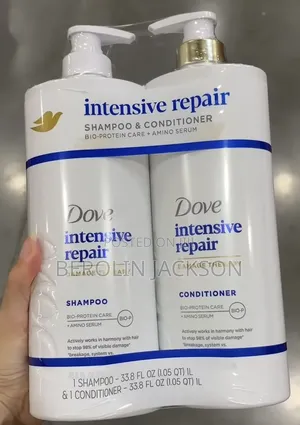 Dove Shampoo and Conditioner, Soup
