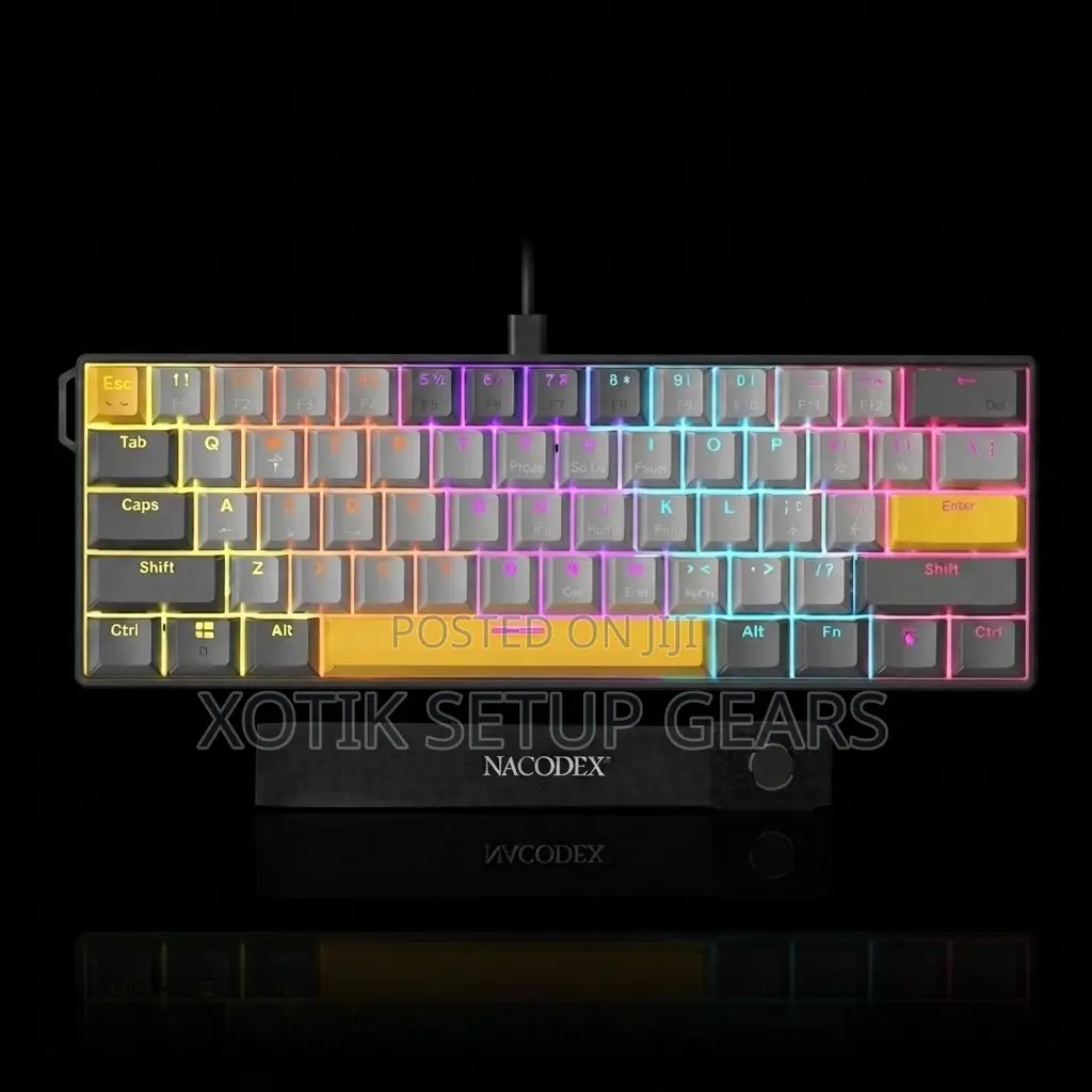 Ajazz X Nacodex NK61 60% Mechanical Keyboard - Wired Gaming Keyboard