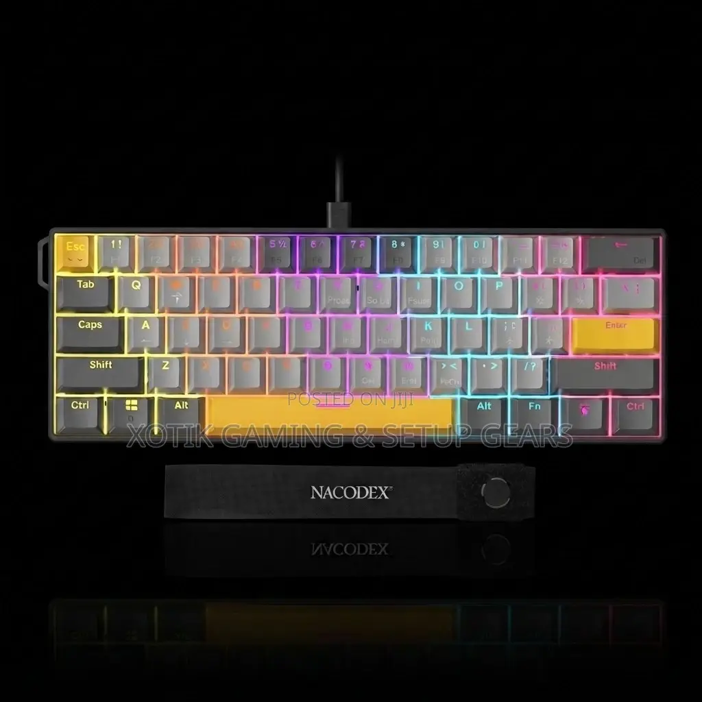 Ajazz X Nacodex NK61 60% Mechanical Keyboard - Wired Gaming Keyboard