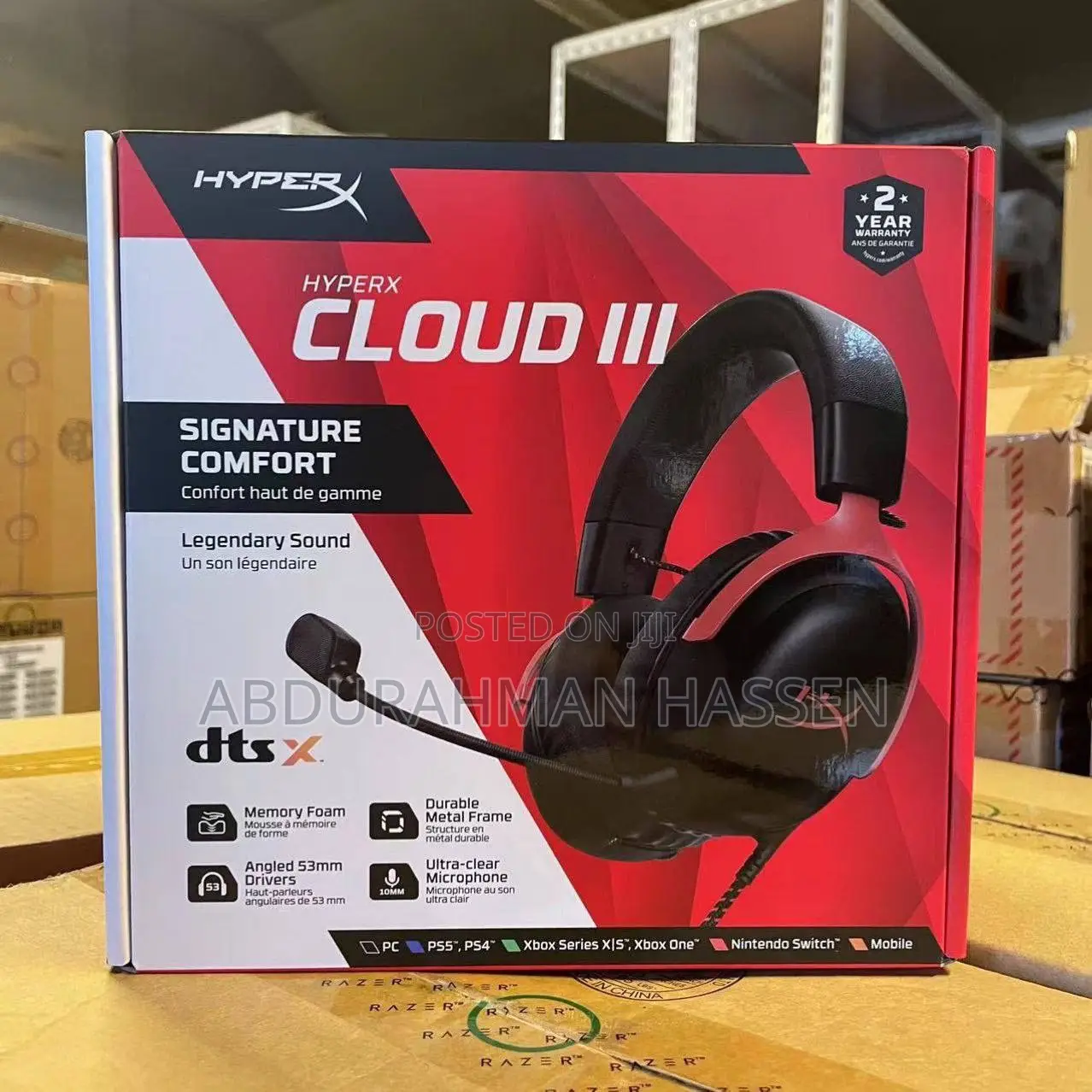 Hyper X Cloud 3 Wired