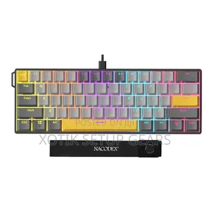 Ajazz X Nacodex NK61 60% Mechanical Keyboard - Wired Gaming Keyboard