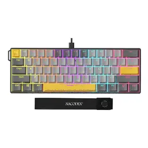 Ajazz X Nacodex NK61 60% Mechanical Keyboard - Wired Gaming Keyboard