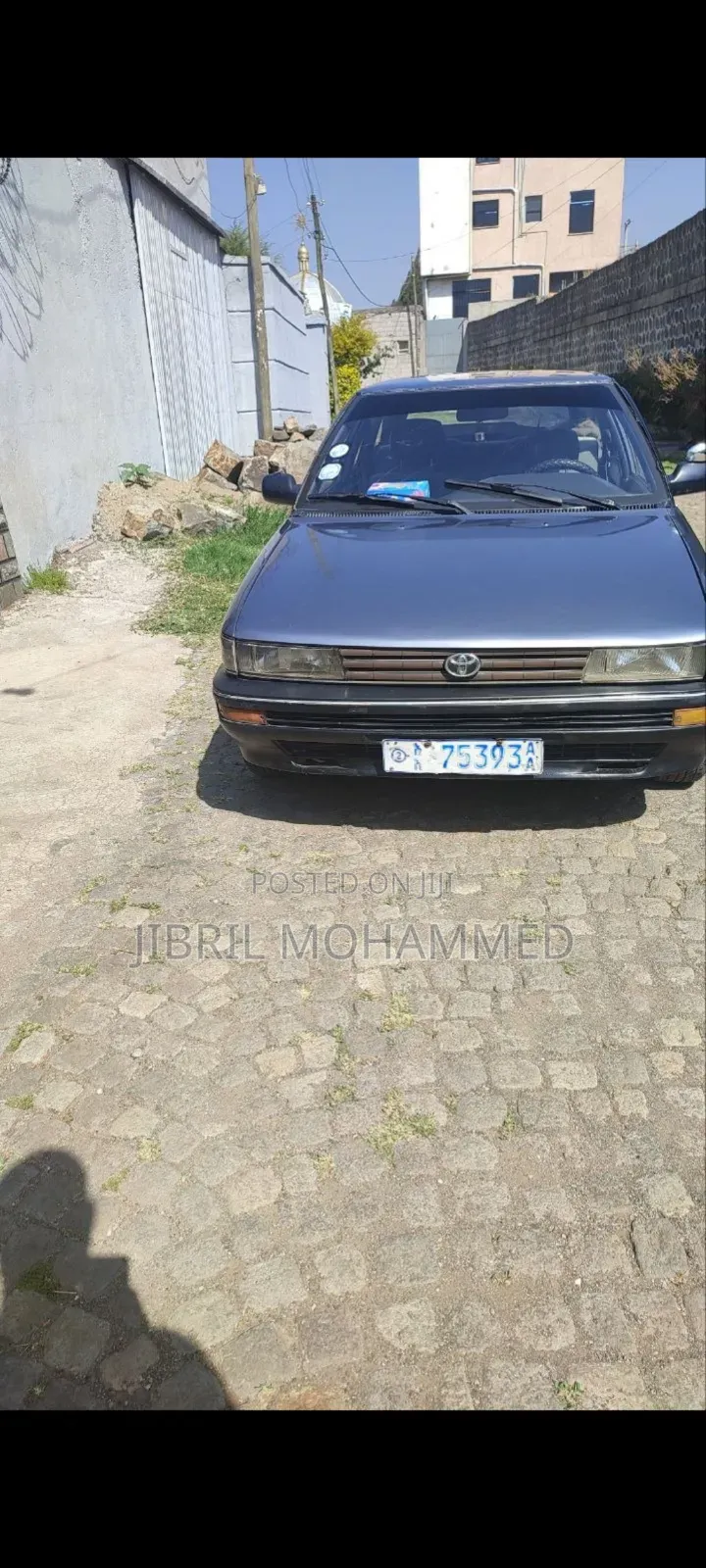Toyota Corolla II 1.3 FWD 1991 Gray