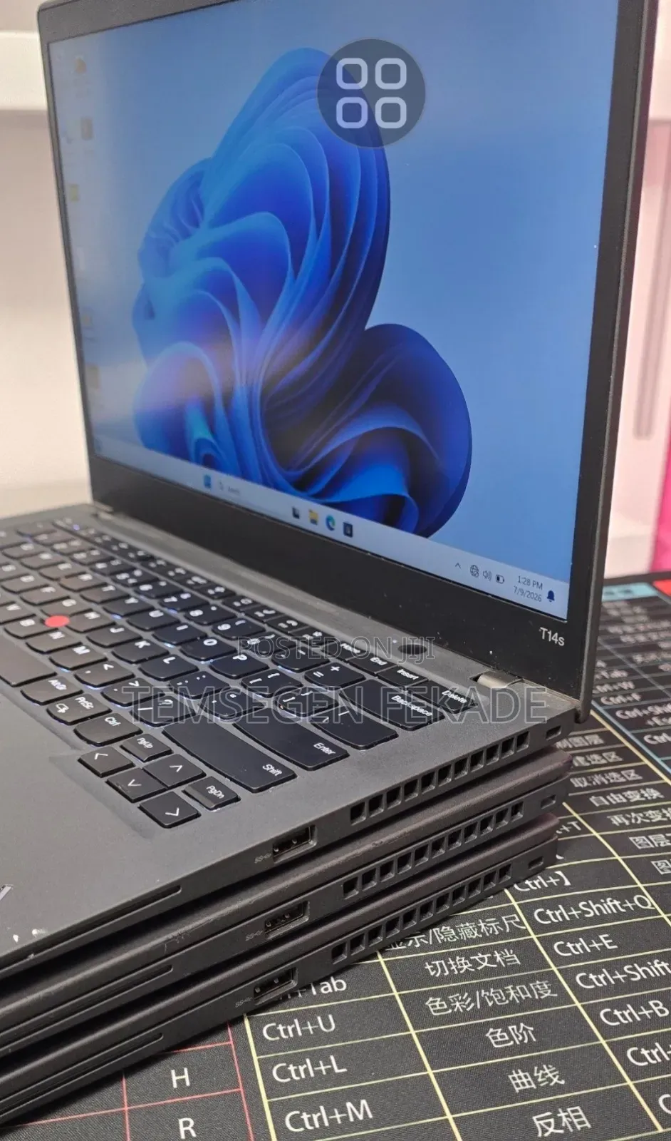 New Laptop Lenovo ThinkPad T14s Gen 2 16GB Intel Core i5 SSD 512GB