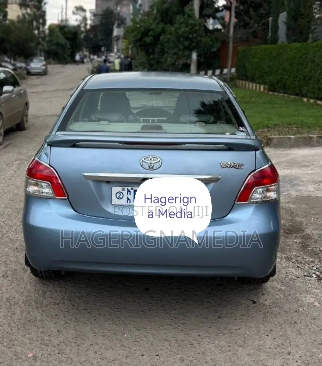 Toyota Yaris 2009 Blue