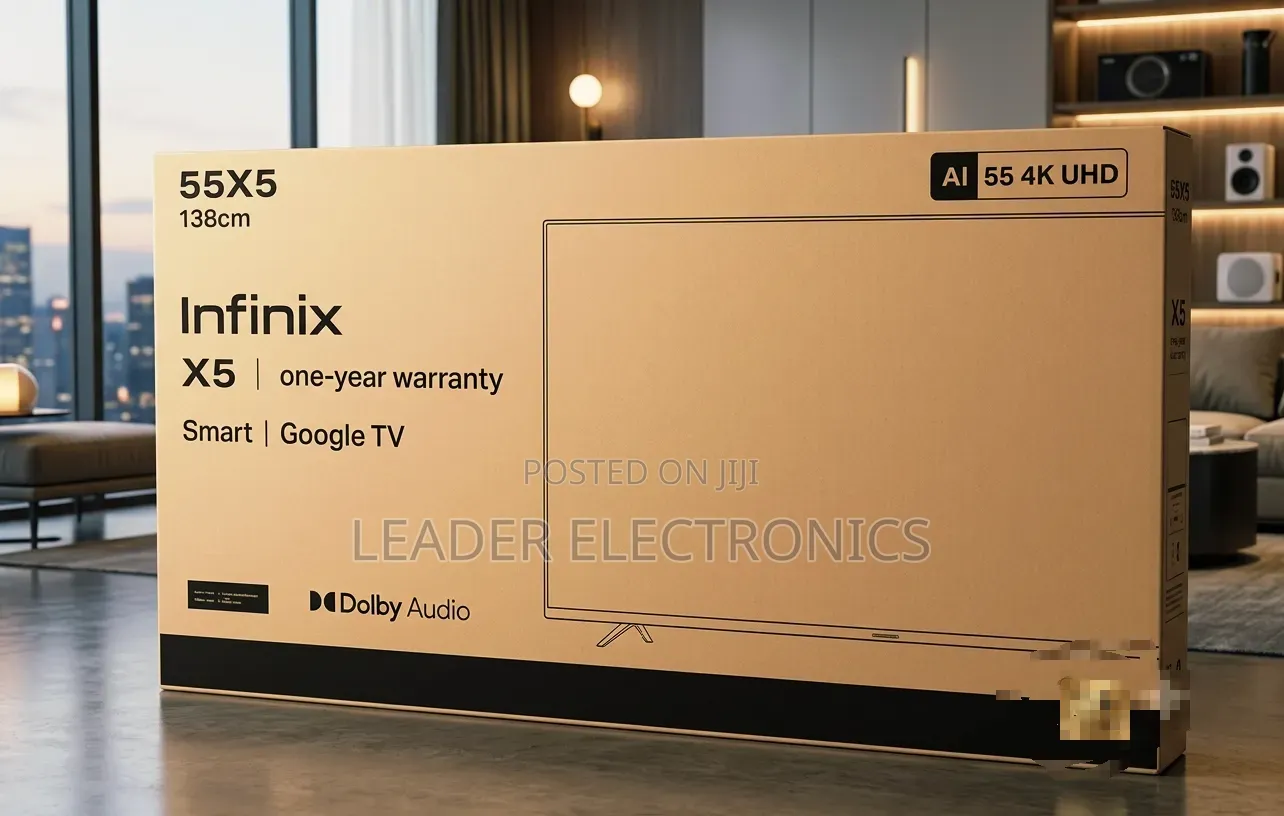 Infinix TV 55" Smart Android TV – Stunning Entertainment on a Bigger