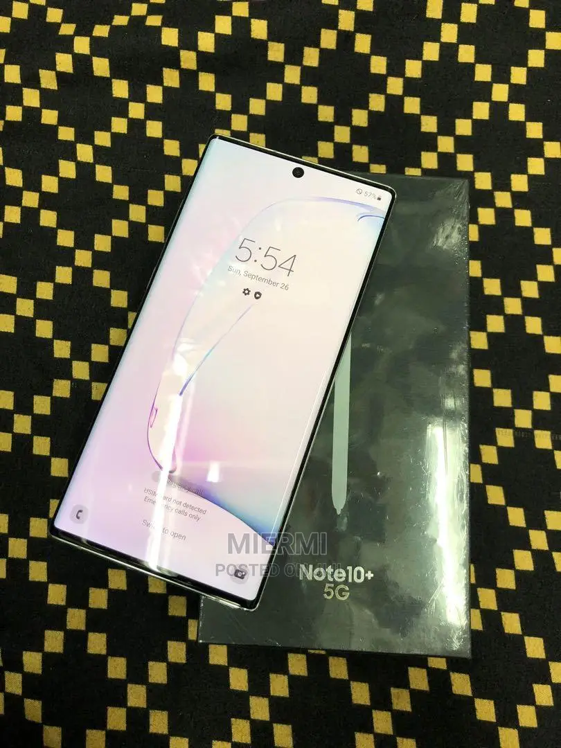 New Samsung Galaxy Note 10 Plus 256 GB White