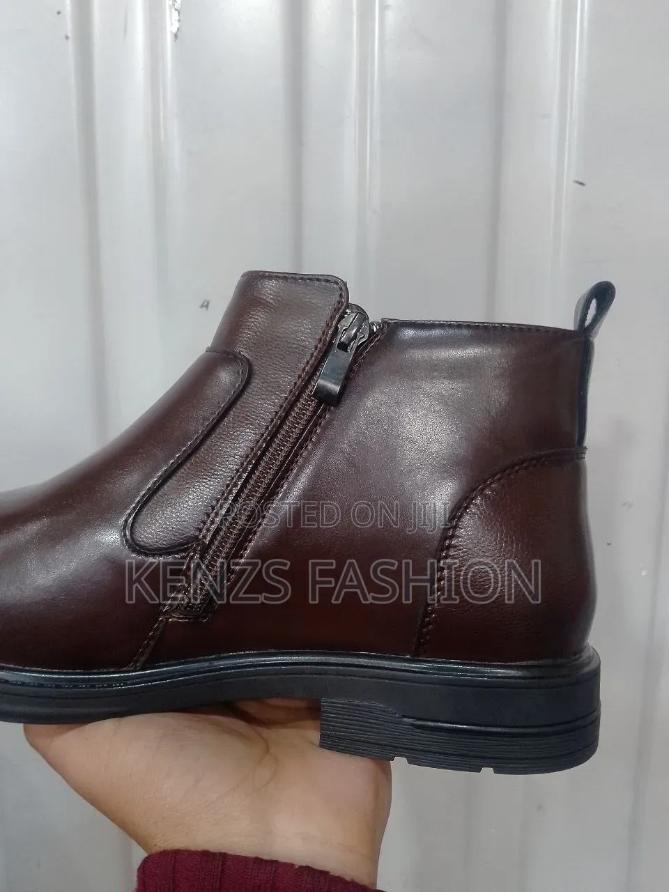 Premium Brown Chelsea Boots (Side Zipped)