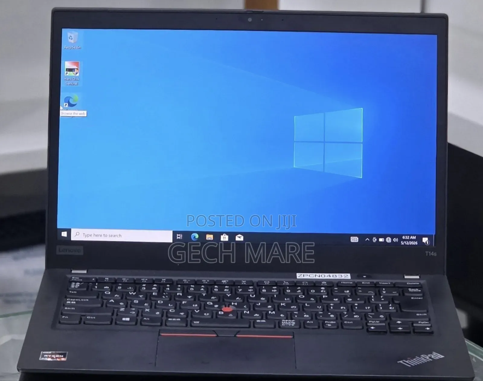 New Laptop Lenovo ThinkPad T14 16GB AMD Ryzen 5 SSD 512GB
