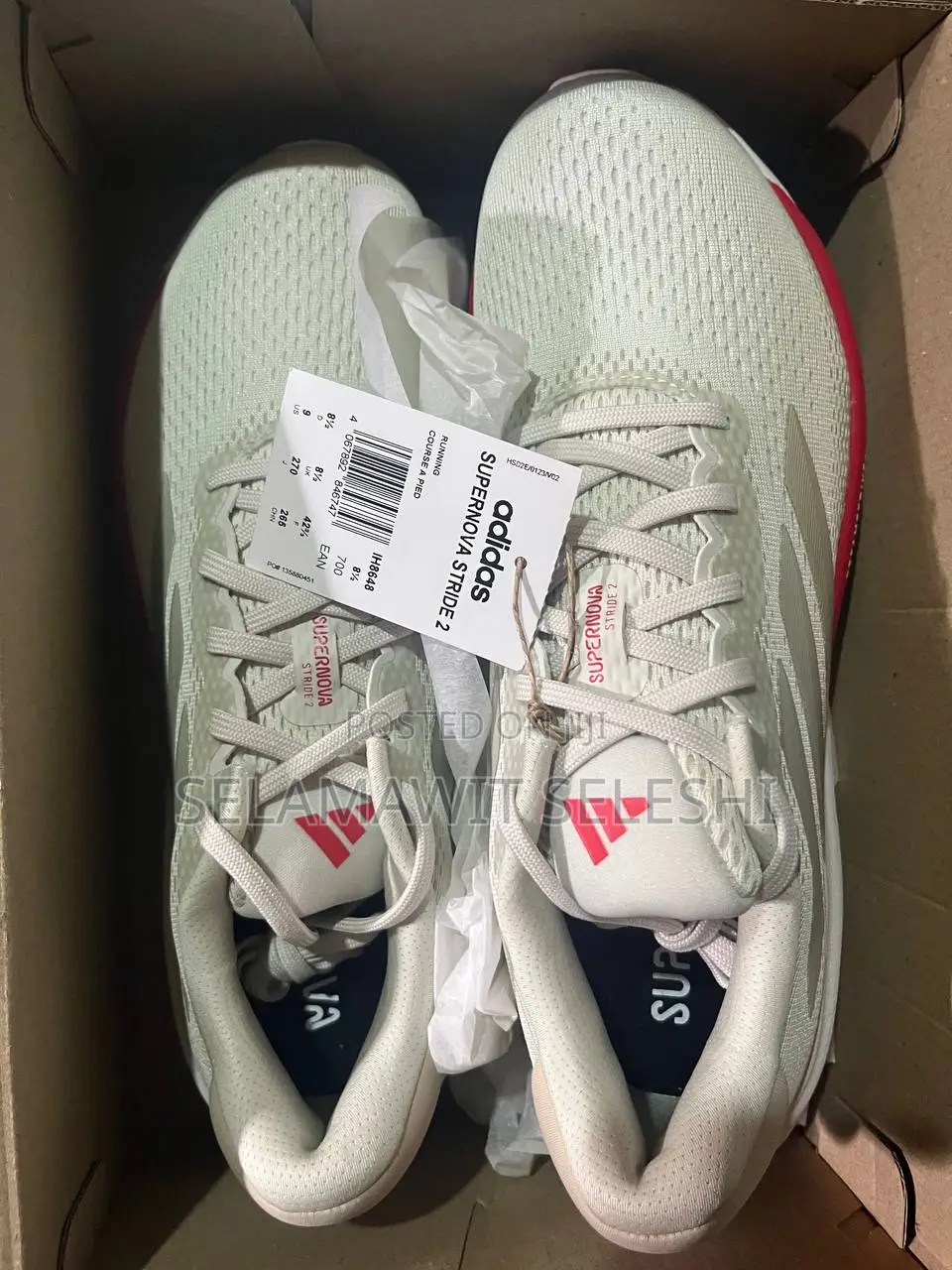 Available on Hand Adidas 42 No