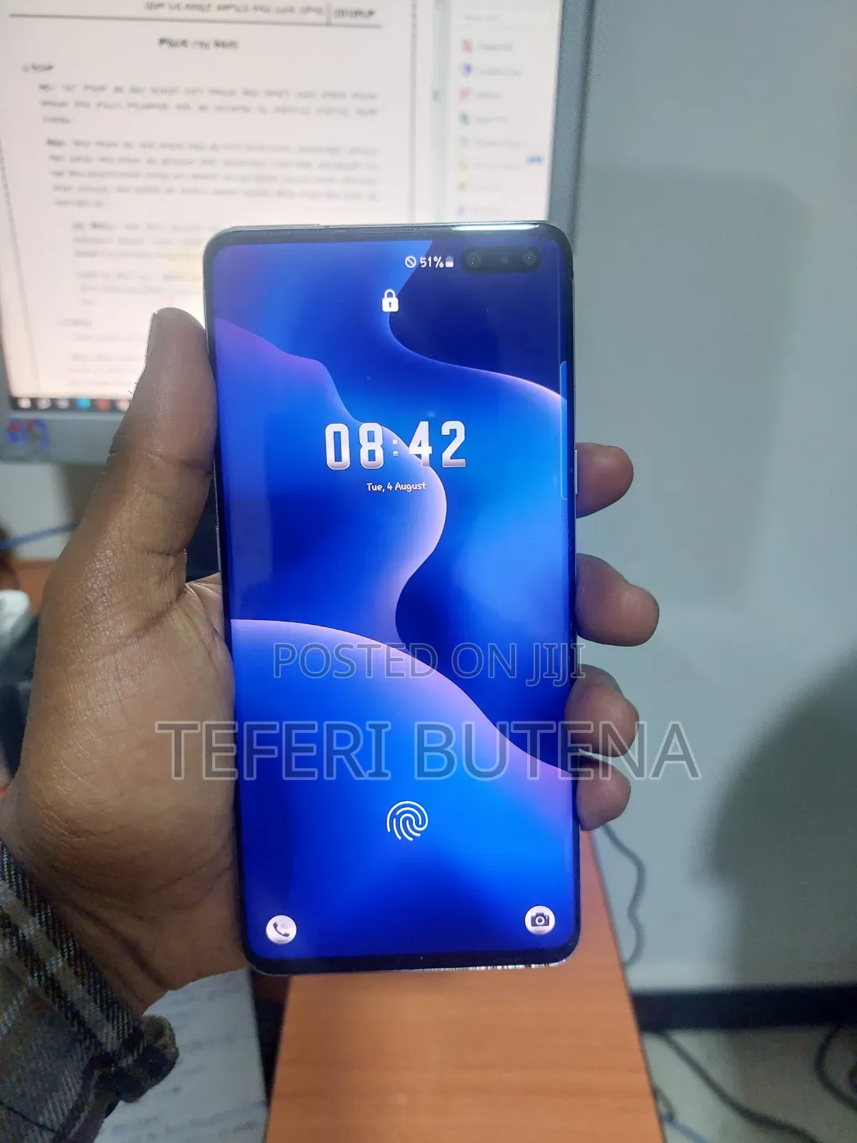 Samsung Galaxy S10 5G 256 GB Blue