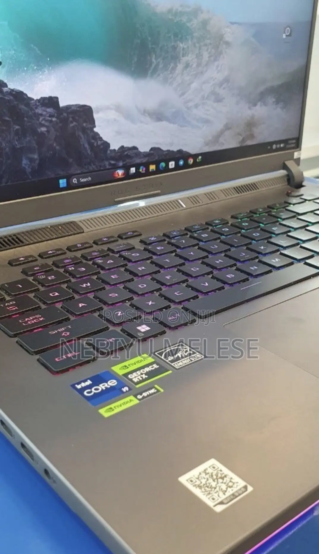 New Laptop Asus ROG Strix G15 16GB Intel Core i9 SSD 1T