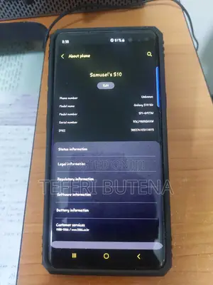 Samsung Galaxy S10 5G 256 GB Blue