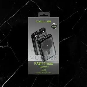 Compact CALUS FAST 11 Max 10000mAh Power Bank for iPhone Android