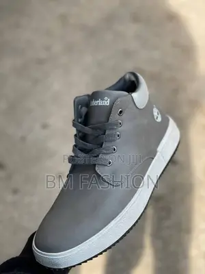 Timberland Mid Gray and White Casual Elegant Shoes