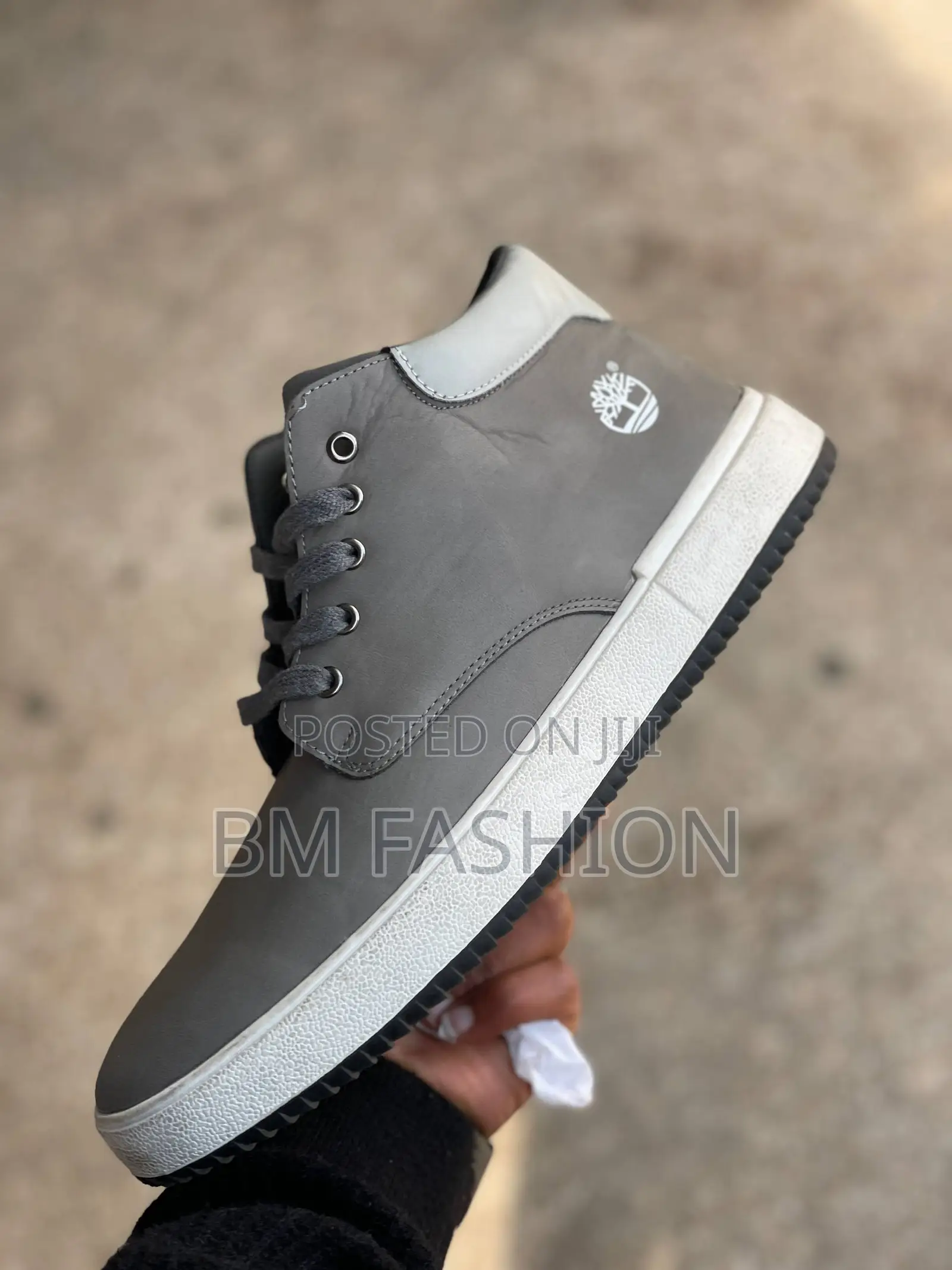 Timberland Mid Gray and White Casual Elegant Shoes