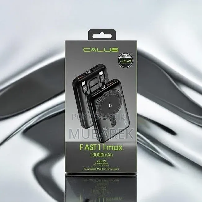 Snap, Charge Go! CALUS 15W Magnetic Wireless 10000mAh Charger