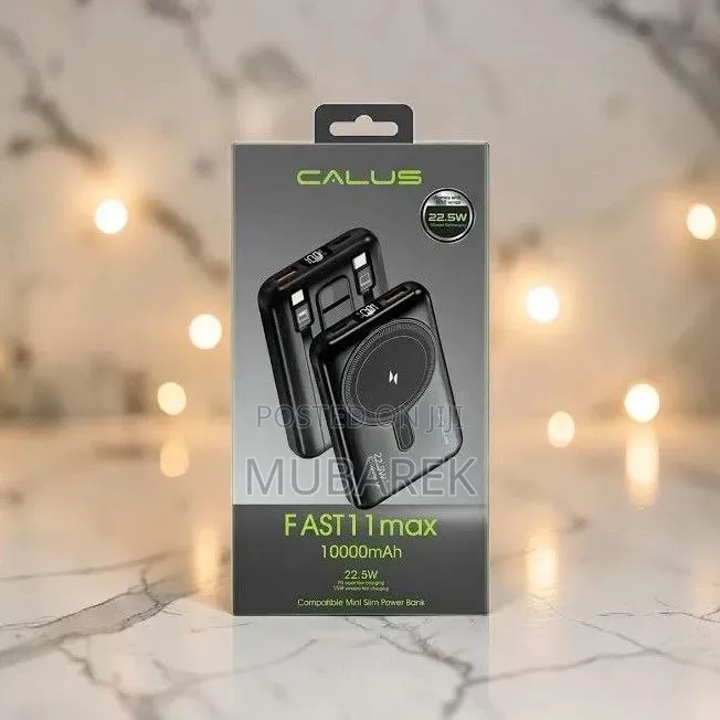 Supercharge Your Phone on-the-Go With CALUS22.5W Ultra-Fast Power Bank
