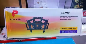 Pozzer TV Wall Mount Full Motion 32–70 Inch – TV Mount