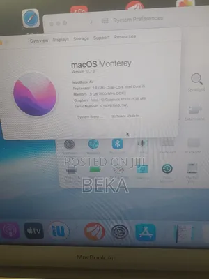 New Laptop Apple MacBook 2017 8GB Intel Core i5 SSD 256GB