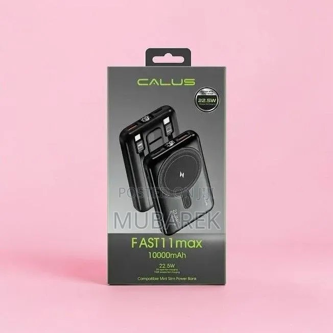 22.5W Fast Charge + 15W Wireless: CALUS 10000mAh
