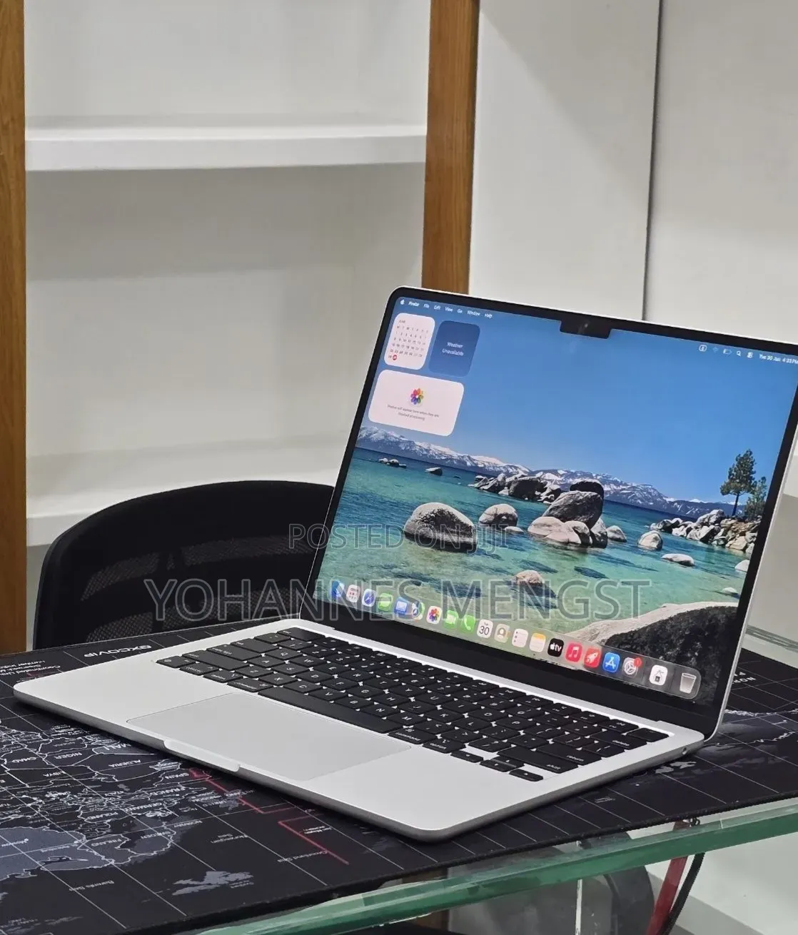 New Laptop Apple MacBook Air 2024 M3 16GB Apple M3 SSD 256GB