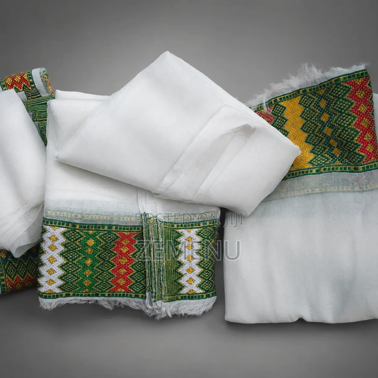 Handmade Ethiopia Dress Netela(ነጠላ)