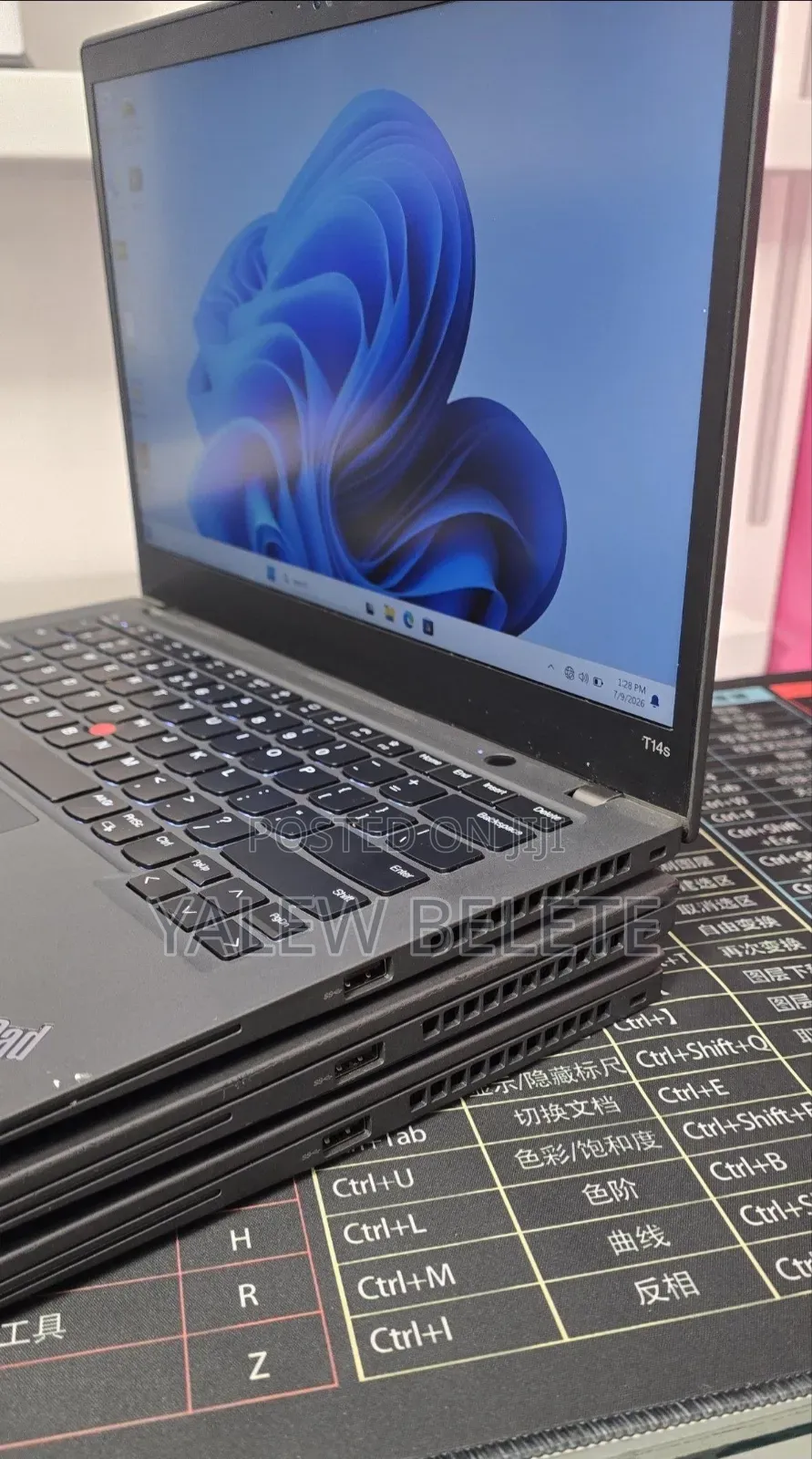 New Laptop Lenovo ThinkPad T14s Gen 2 16GB Intel Core i5 SSD 512GB