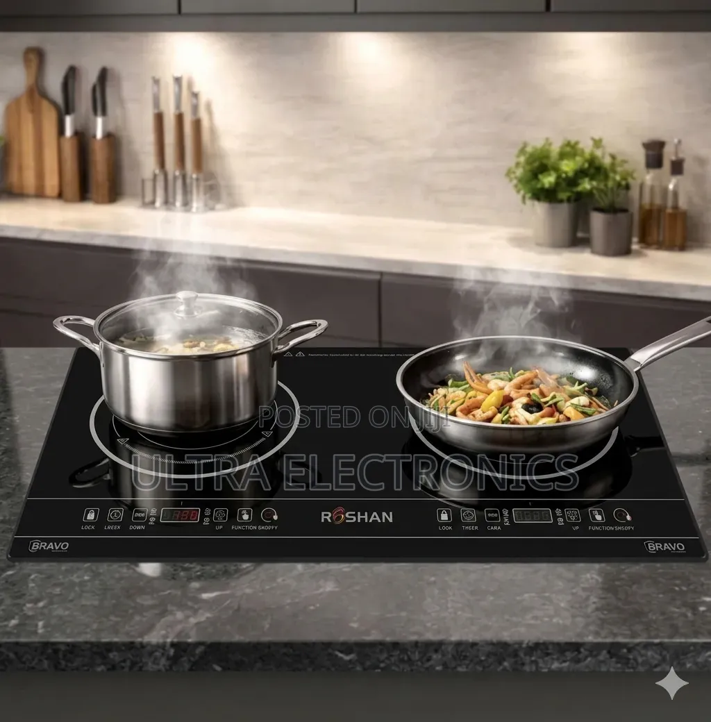 Roshan Double Induction Cooker Modern