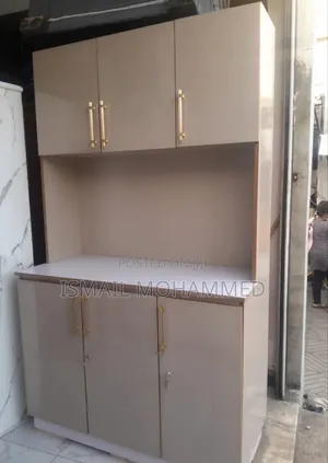 Waterproof Heavy Duty Wooden Kitchen Cupboard Unit