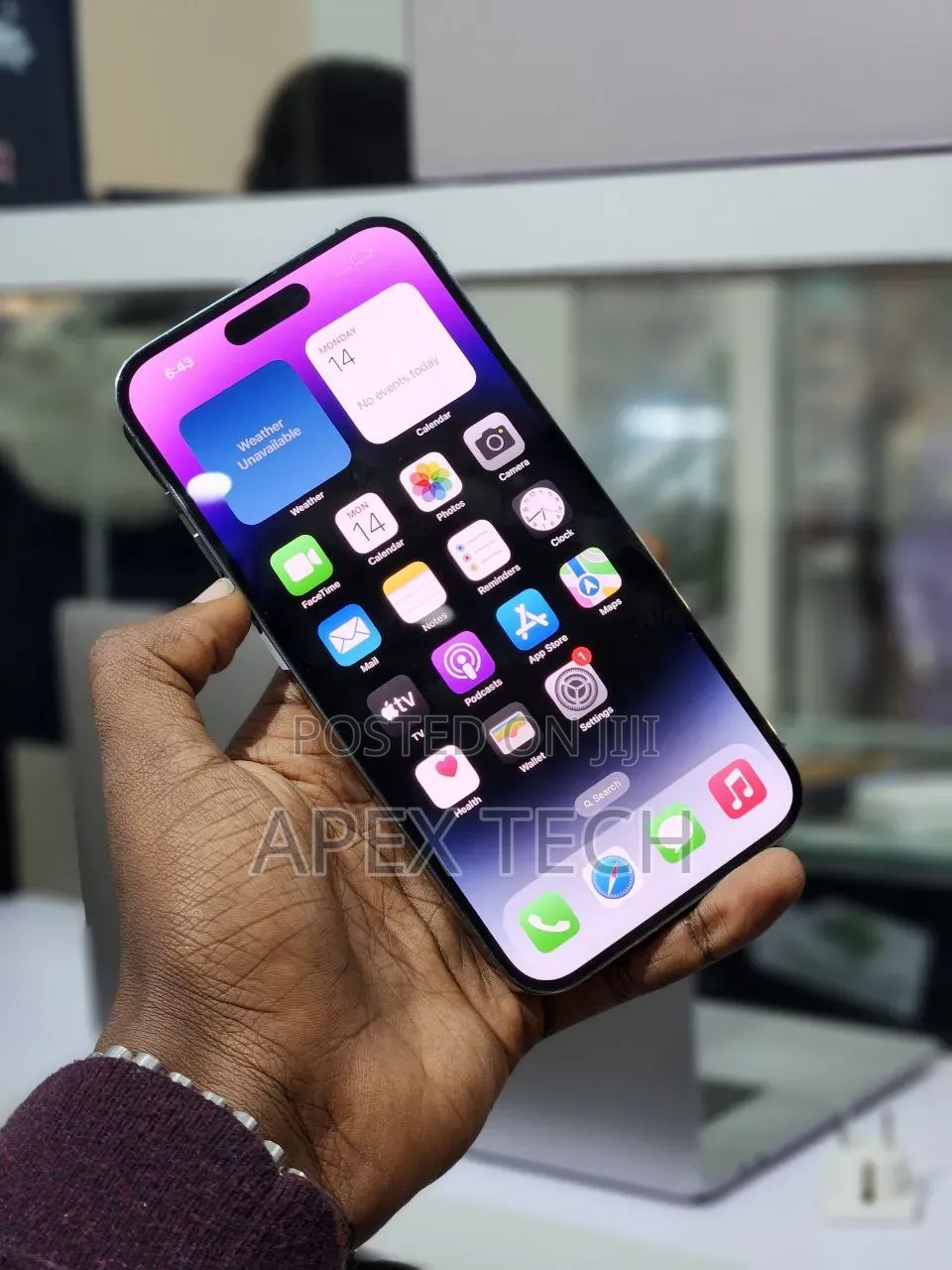 New Apple iPhone 14 Pro Max 256 GB Purple