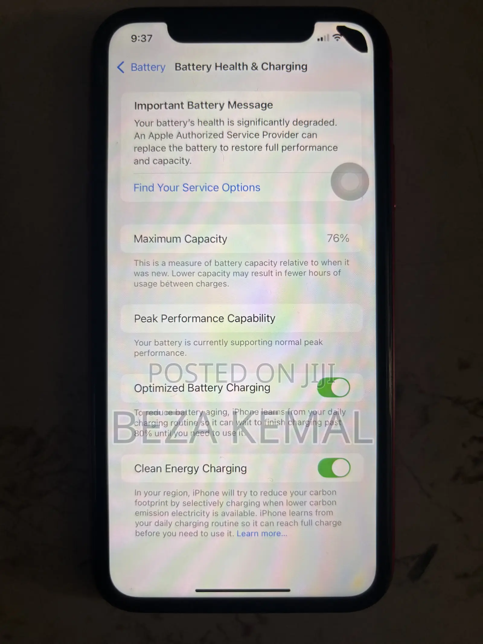 Apple iPhone XR 64 GB Red